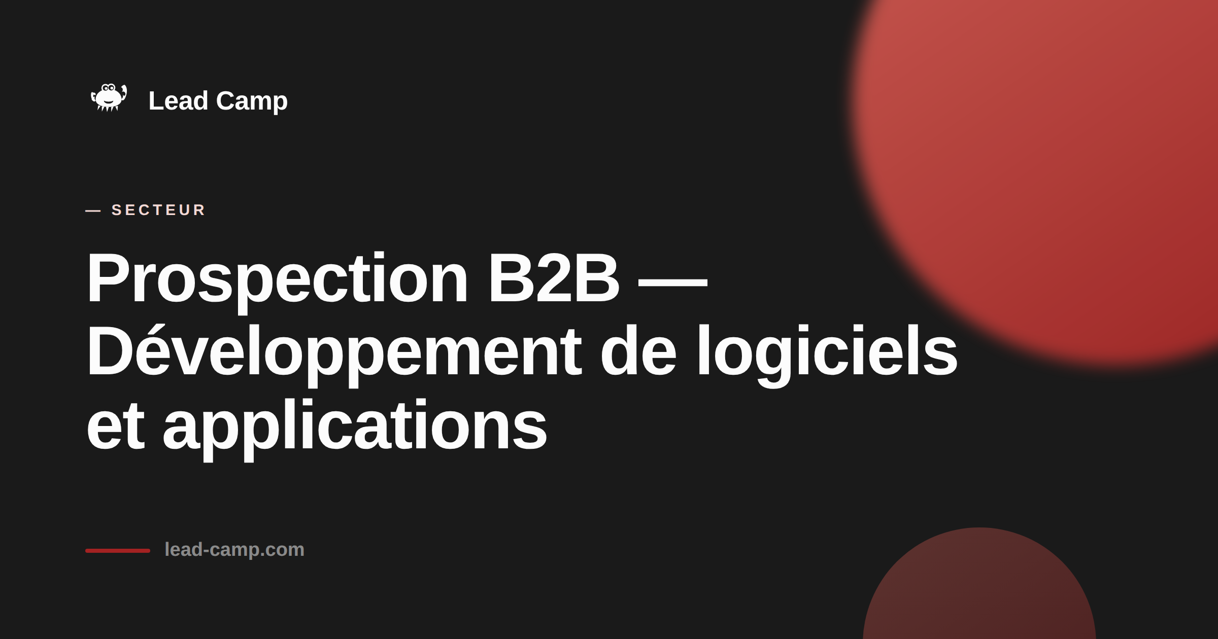 Développement de logiciels / applications.