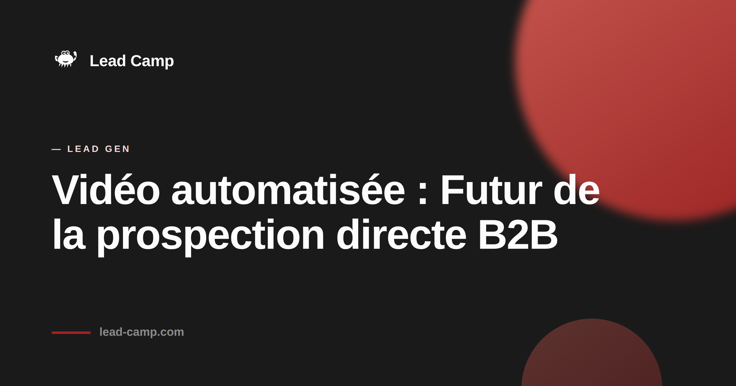 Vidéo automatisée : Futur de la prospection directe B2B
